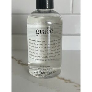 Philosophy Pure Grace Body Spritz‎ Refill Fragrance 8 fl oz New Sealed No Nozzle